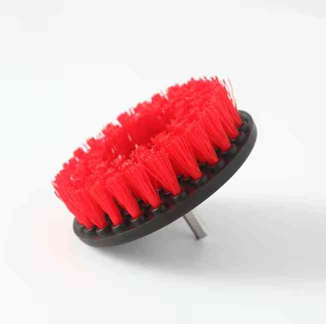 Soft medium stiff multi hardness bristle brush